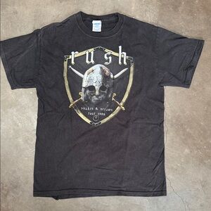 Rush Snakes and Arrows Tour Shirt 2008 Vintage Rock Tee Size M- authentic